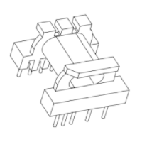 HXB-EPC1701-1 EPC17直插臥式5+6針