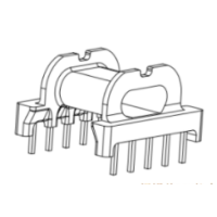 HXB-EPC1705 EPC17直插臥式5+5針