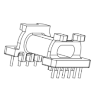 HXB-EPC1708 EPC17直插臥式4+6針