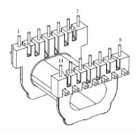 HXB-EPC3905 EPC39臥式7+7針(配HXB-EPC3905A外殼)