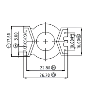 HXL-EQ25直插立式2+5針