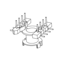 HXP-0603 RM6 七字針L腳立式4+4針