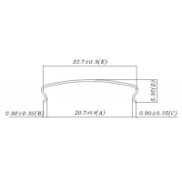 HXS-RM12 RM12 鋼夾無針