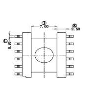 ER-14.5B貼片6+6P SMD