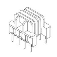 HXP-1009 UU10.5 四槽立式4+4針