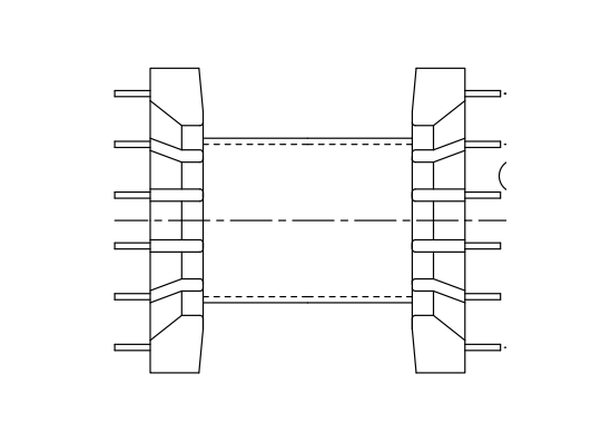 Y-S3001-1  EFD30臥式 6+6 側(cè)插直PIN