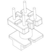 DJ-B001/BASE(2+2PIN)