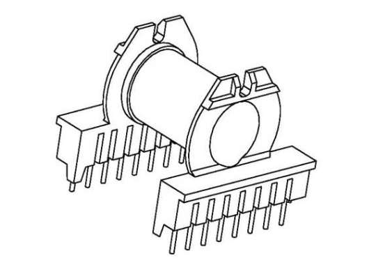 金達成-ER-4215 ER42臥式(8+8)P 針徑 Φ1.0 排距 35.3 腳距 5.0