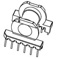 金達成-ER-2812-1 ER28臥式(6+6)P帶VD 針徑 Φ0.8 排距 25.0 腳距 5.0