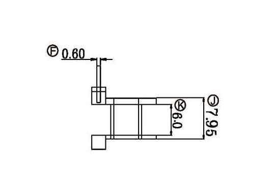 金達(dá)成-EPC-1711 EPC17立式(5PIN) 針徑 Φ0.6 腳距 3.0