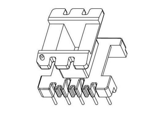 金達(dá)成-EI-2809 EI28立式(5+2PIN)針徑Φ0.8腳距5.0 11.0排距22.9幅寬10.0