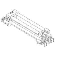 金達(dá)成-EDR-3801 EDR38立式(5+4PIN)針徑□0.6腳距3.0排距57.4幅寬5.05