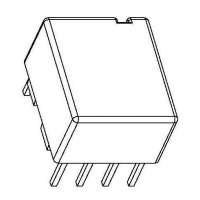 金達成-BASE-027 BASE(4+4PIN)針徑□0.5腳距2.5排距10.0