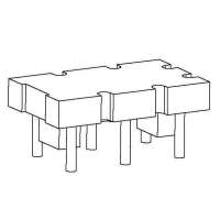 金達成-BASE-014 BASE(3+3PIN)針徑Φ0.7腳距4.5排距5.0