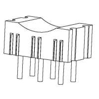 金達成-BASE-001 BASE(3+3PIN)針徑Φ0.6腳距3.0排距3.0