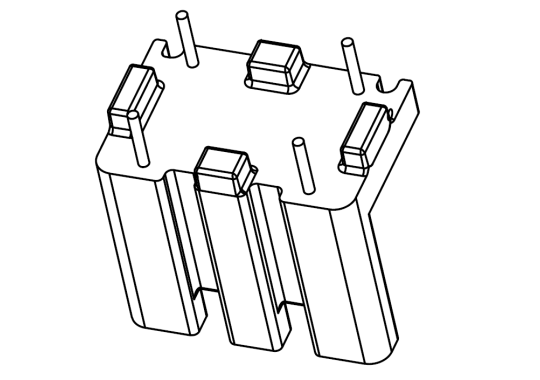 SQ-1518(2+2)PIN 立式12.8*10